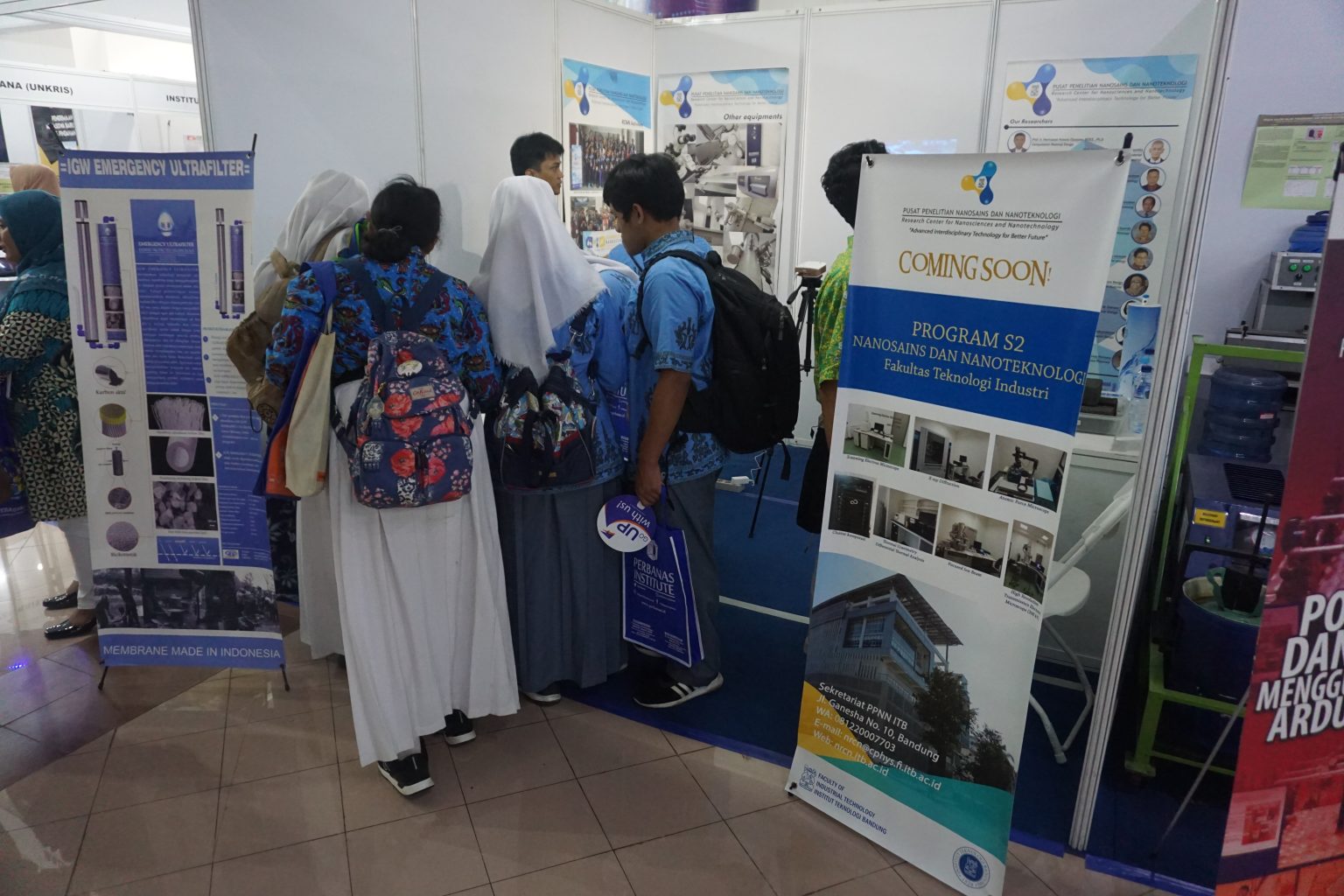 Pameran ISD Di Jakarta – Pusat Penelitian Nanosains Dan Nanoteknologi