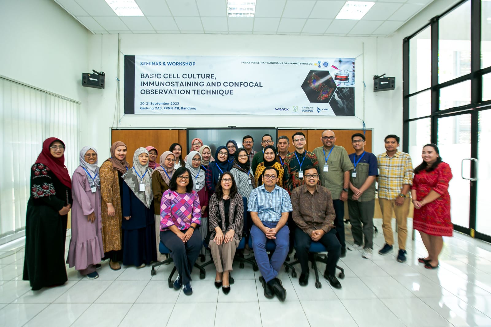 Dokumentasi Pelaksanaan Workshop Basic Cell Culture Immunostaining